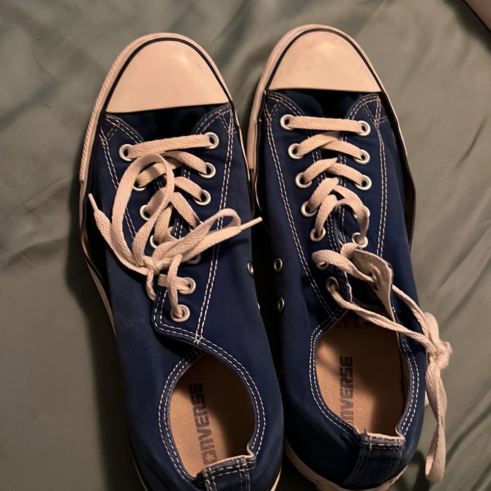 Converse Chuck Taylor All Stars Unisex Sneakers Mens 12 Womens 14 Blue
